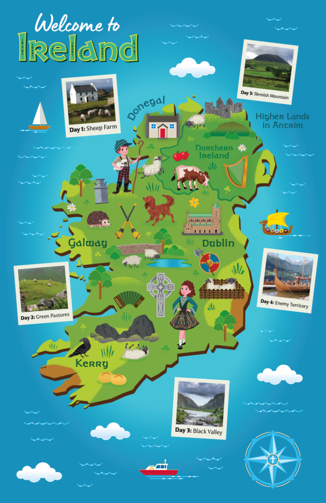 Ireland map